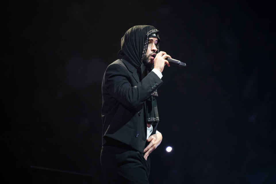 Bad Bunny. (Photo by Dana Jacobs/Getty Images)