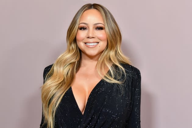 Mariah Carey wraps up in Louis Vuitton blanket ahead of 25th anniversary  edition of Butterfly