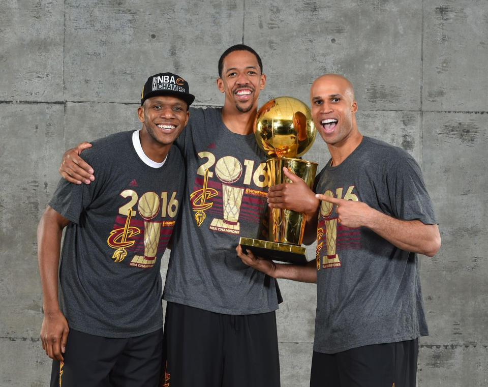 James Jones, Channing Frye and Richard Jefferson, Cleveland Cavaliers