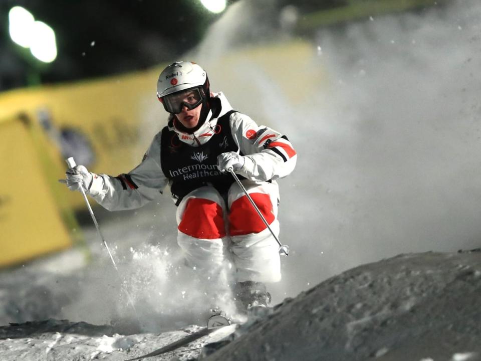 'I never listen to music when I’m skiing. I listen to the noise of my skis. It’s like a drum solo,' says Quebec's Mikaël Kingsbury, who has a record 65 World Cup wins. (Getty Images - image credit)