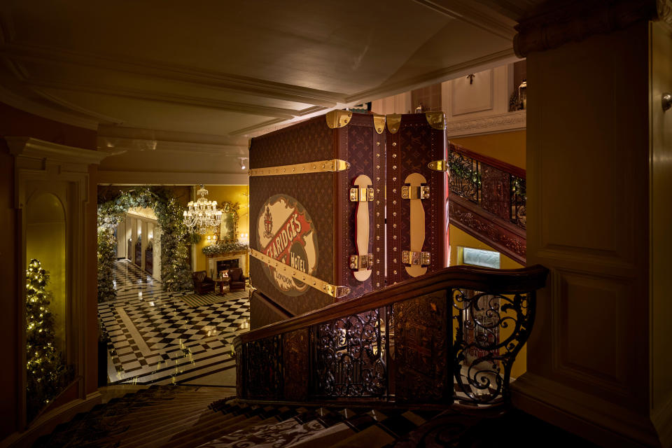 The lobby of Claridges