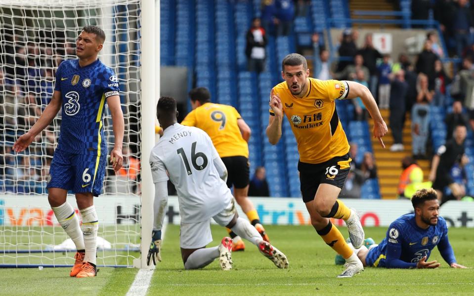 Conor Coady secured a draw for Wolves. - GETTY IMAGES