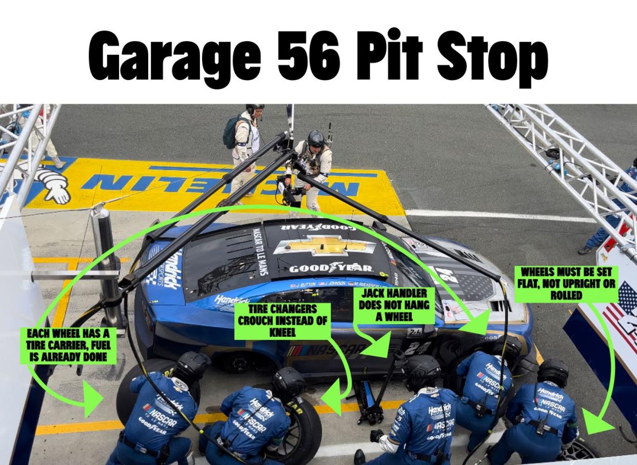 garage 56 pit crew