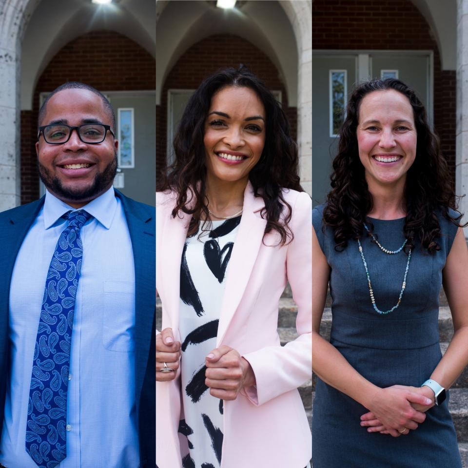 Matt Cheek, Lindsey Hamilton and Holly Tilden of the Nashville Teacher Residency