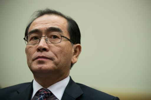 Thae Yong-ho said the current whirlwind of diplomacy will not end with "a sincere and complete disarmament" but with "a reduced North Korean nuclear threat"