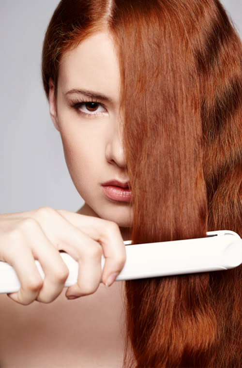 Did you know that some straightening wands heat up in excess of 185 degrees celsius and curling irons in excess of 230 degrees celsius? If your styling tool allows it, adjust the heat. If your hair is thin, turn the temperature down to about 140 degrees celsius but if it’s super thick, you can notch it 30 degress more. TIP: Technique is crucial and repeatedly going over the same area is going to damage your hair and make it prone to breakage. Take the time to section your hair and do small amounts properly the first time. You should only be straightening a strand of hair no more than twice and when curling hair, hold for a maximum of ten seconds.