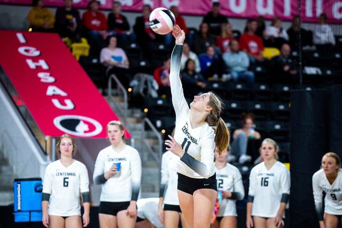 Iowa high school state volleyball tournament 5A, 4A quarterfinals are