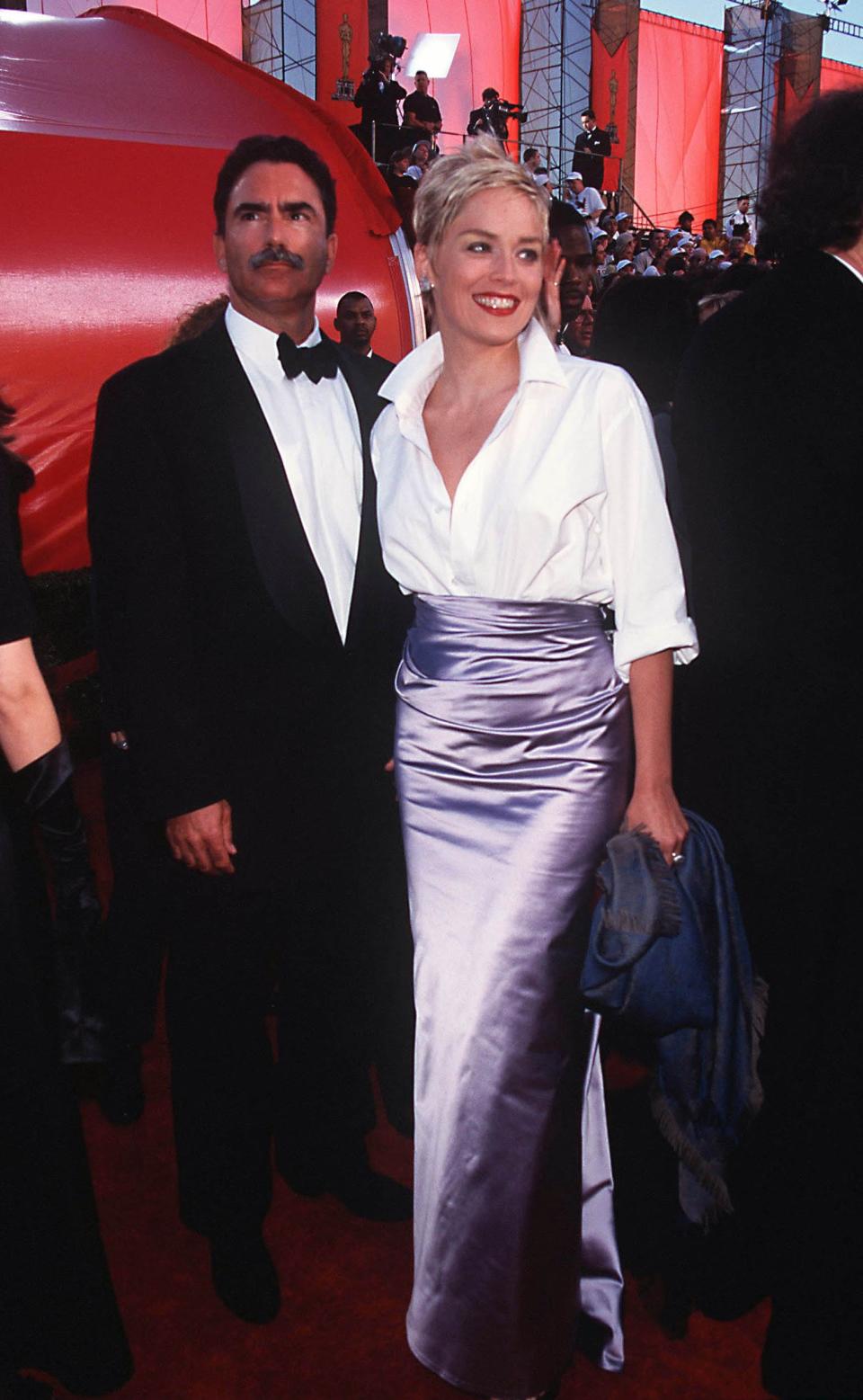 Sharon Stone at the 1998 Oscars.