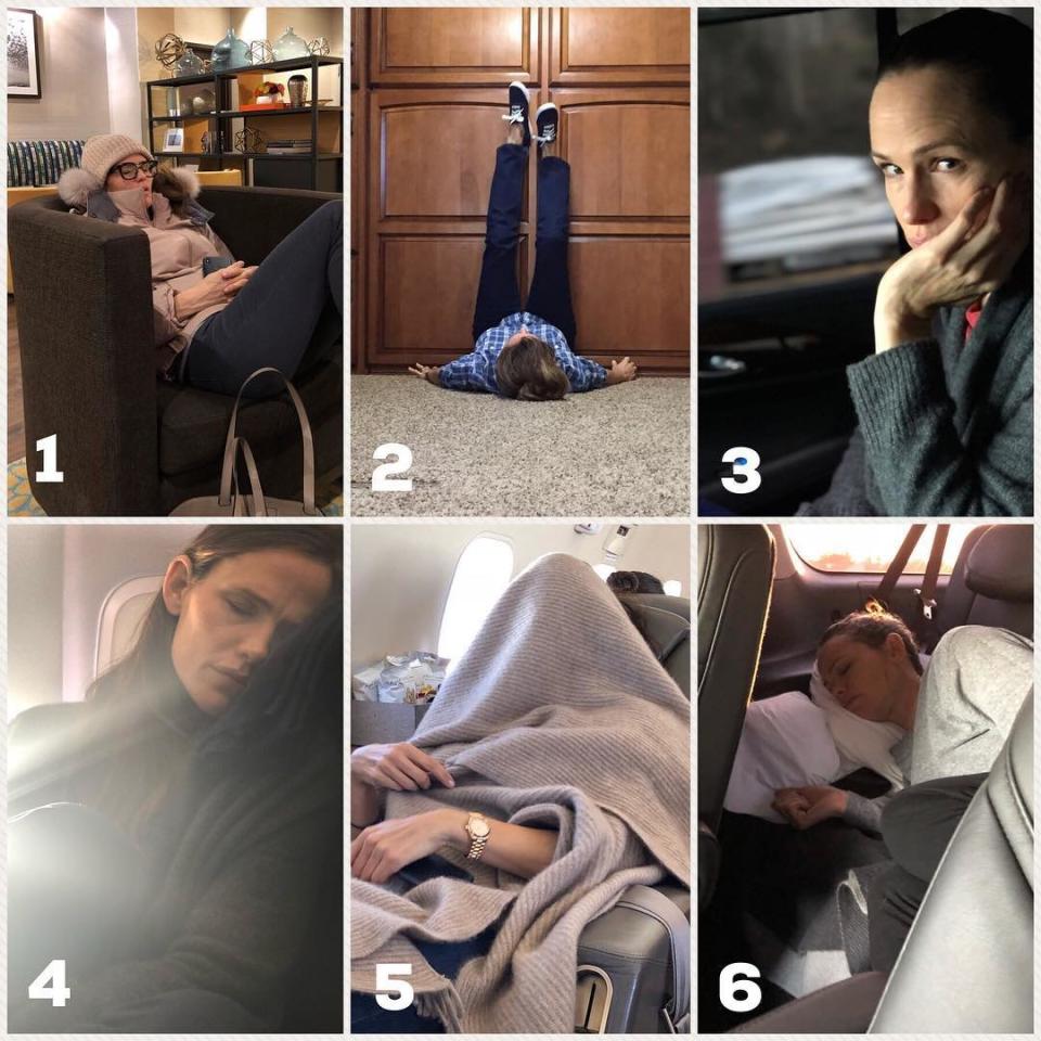 Moms are tired, y'all, as Jen proved with these six sleepy photos.