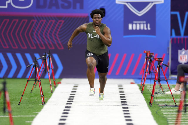 Calijah Kancey beats Aaron Donald's 40-yard dash record, draws