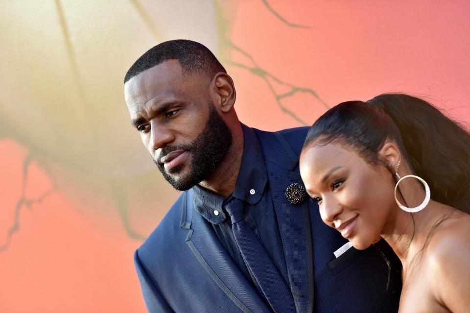 LeBron and Savannah James