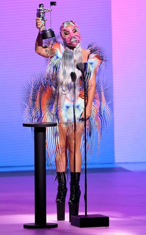 2) Lady Gaga's VMAs outfits