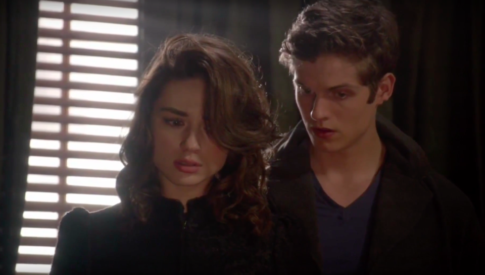 Crystal Reed and Daniel Sharman, 2011–13