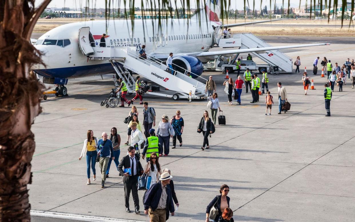 BA has said customers should check in for flights today as usual - Liz Leyden