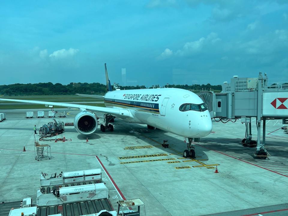 The Singapore A350-900ULR.