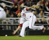 <p>Anthony Rendon, stock up – The former top-10 pick is off to a hot start, hitting .346/.382/.635 with 12 RBI over 13 games. Rendon has quickly gone from batting at the bottom of Washington’s order to the top, which is another boost to his fantasy value.</p>