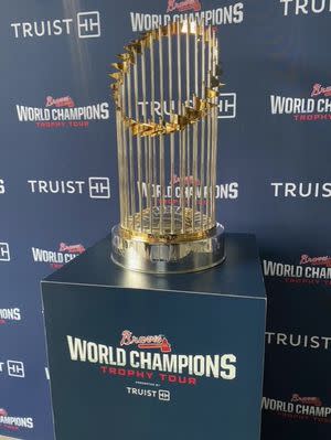 Houston Astros 2022 World Series Champions Signature Trophy Frame