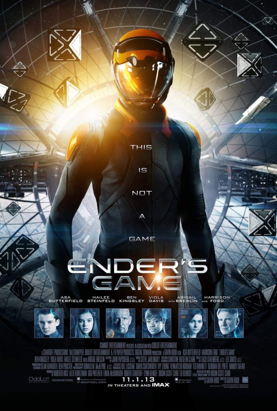 8) <em>Ender's Game</em> (2013)