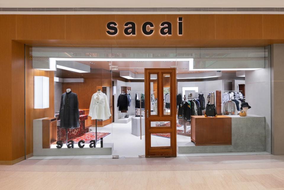 The Sacai store in Plaza 66 Shanghai