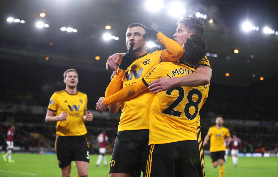 Jimenez scored twice late on to seal a 3-0 win for Wolves over West Ham.