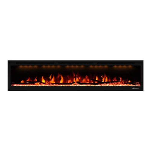 Valuxhome 74-inch wall-mounted electric fireplace