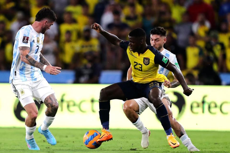 Caicedo is Ecuador’s most important player at just 20 years old (Getty Images)