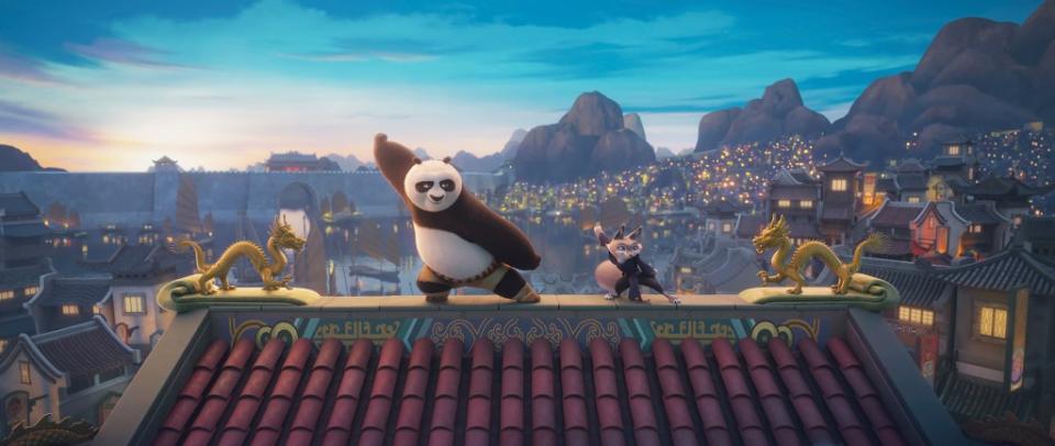 “Kung Fu Panda 4” pulled in a whopping $19.4 million on its opening night to take the top slot in Friday’s box office, according to IMBD’s Box Office Mojo. AP