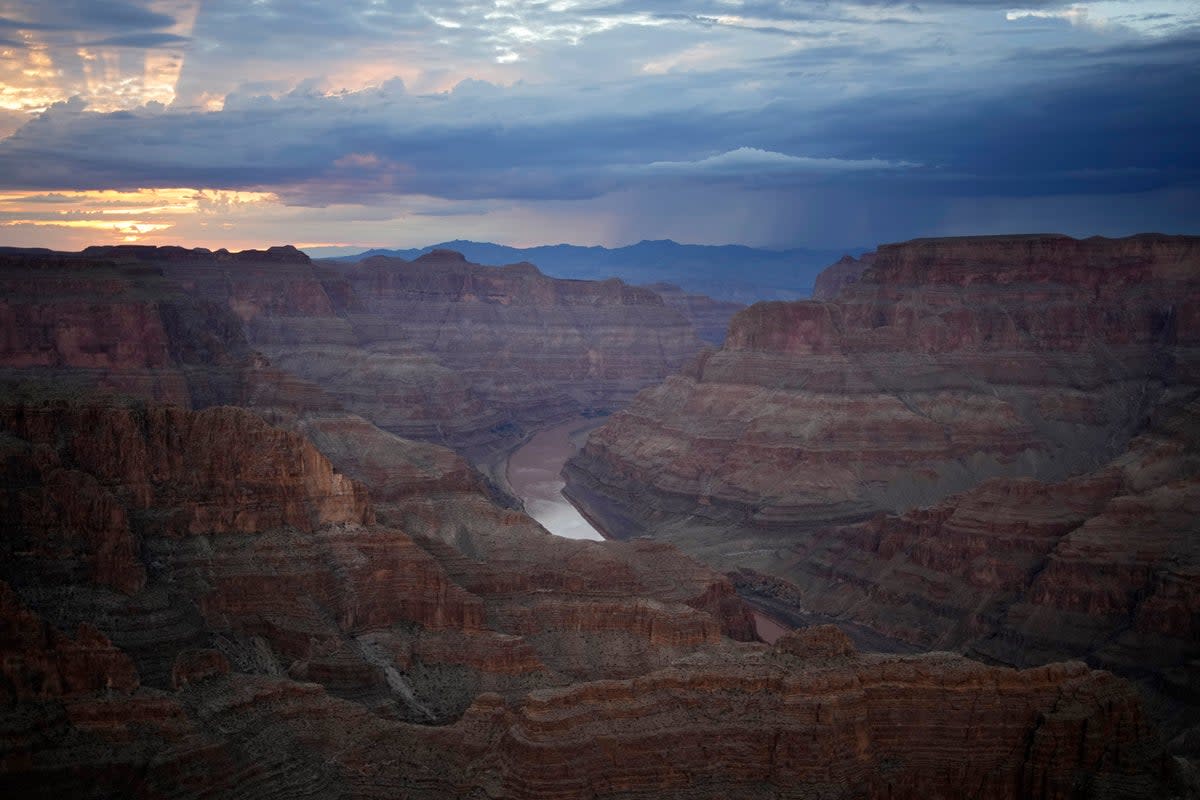 The two friends were on holiday in the Grand Canyon National Park when the fatal collision occurred (Copyright 2022 The Associated Press. All rights reserved.)