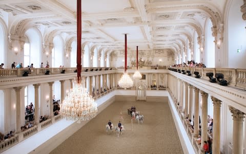 Spanish Riding School, Vienna - Credit: This content is subject to copyright./Jean-Pierre Lescourret