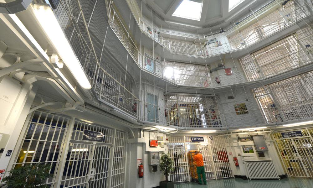 UK prison interior