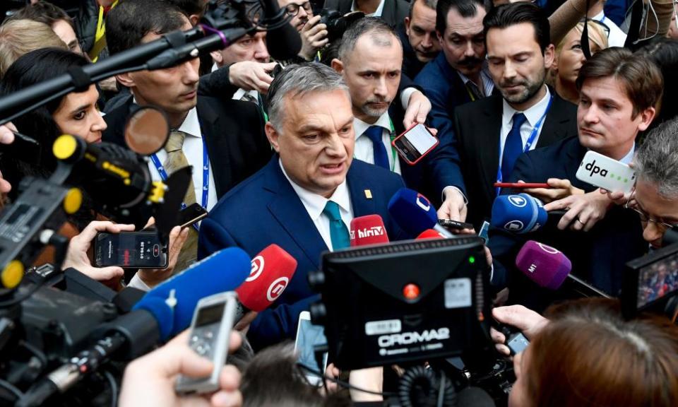 Hungary’s prime minister, Viktor Orbán.