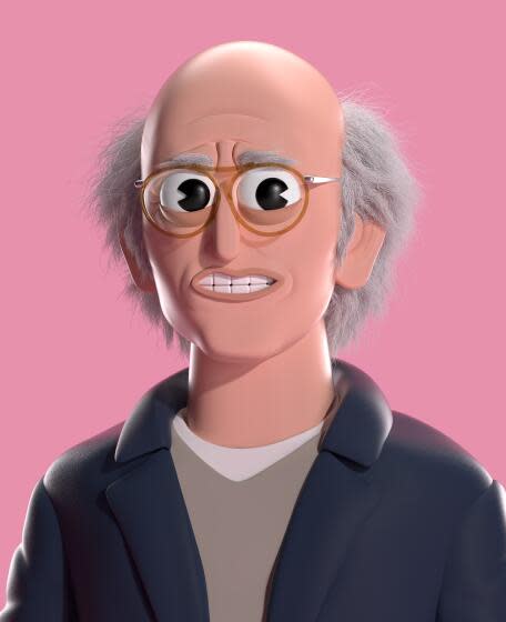 Larry David Illustration (Grand Chamaco For The Times)