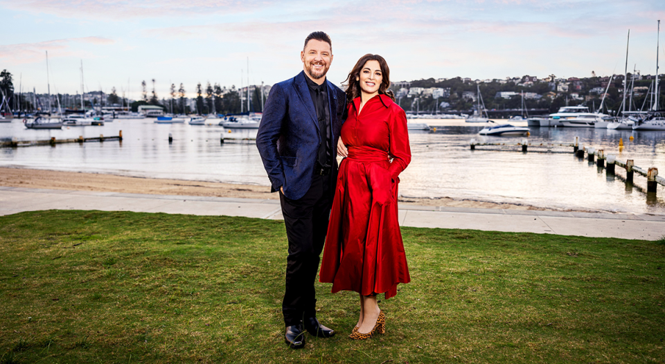 My Kitchen Rules' Manu Feildel and Nigella Lawson.