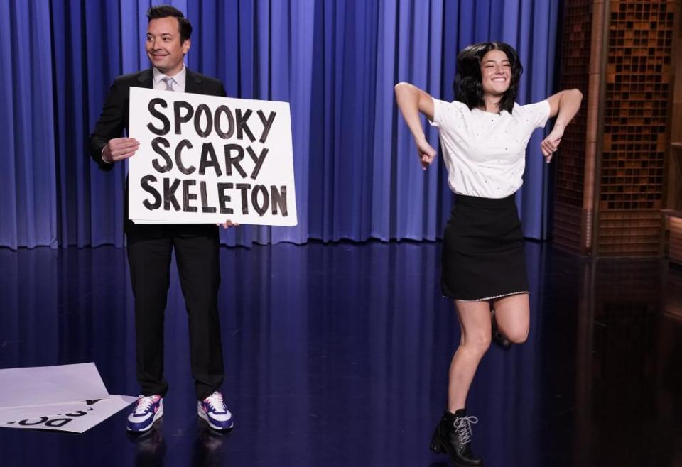 Charli on The Tonight Show Starring Jimmy Fallon