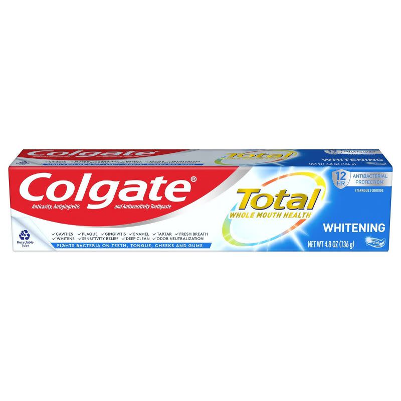 Colgate Total Whitening Toothpaste Gel (Target / Target)