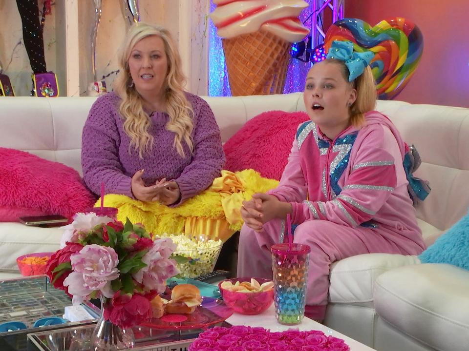 Jojo Siwa and mother Getty