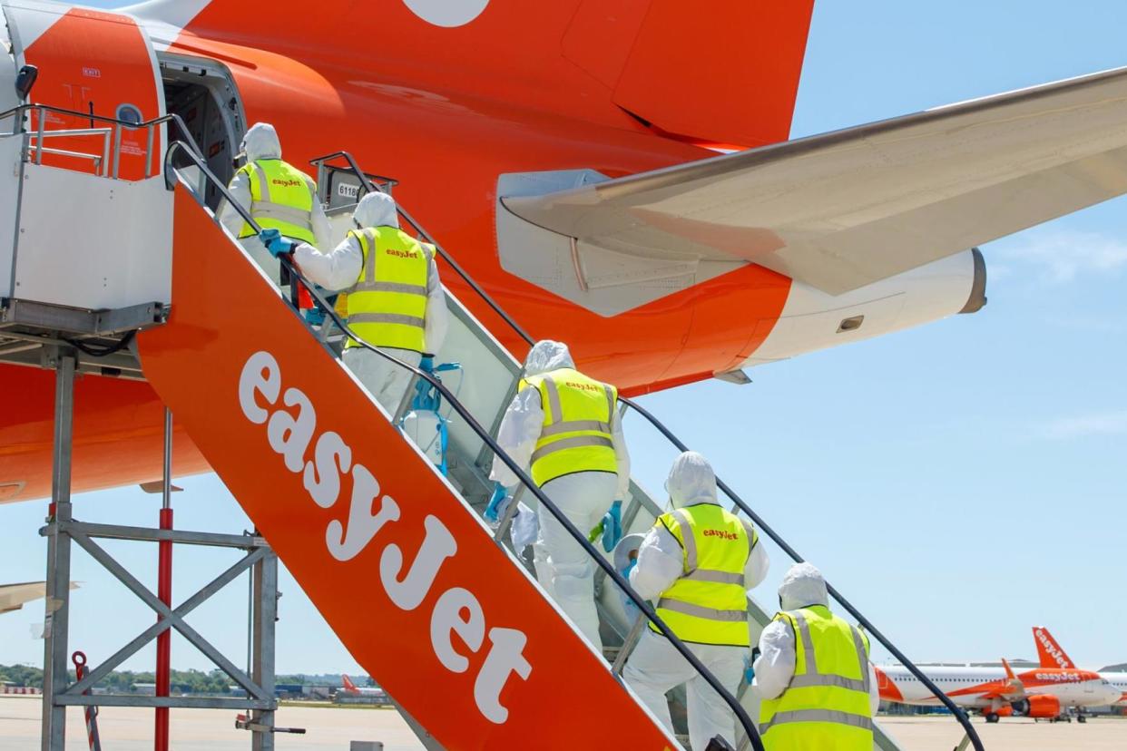 Bio jet: easyJet's plan for cleaning its fleet of Airbus planes: easyJet