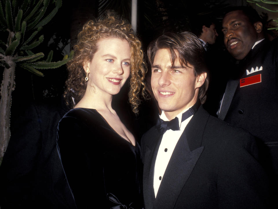 Nicole Kidman and Tom Cruise together in 1991.