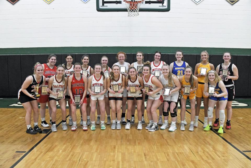 Pictured are members of the girls teams that played at the Wilbur Berkey Classic.