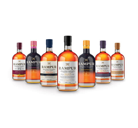 Rampur Indian Single Malt Whisky Range (Photo: Business Wire)