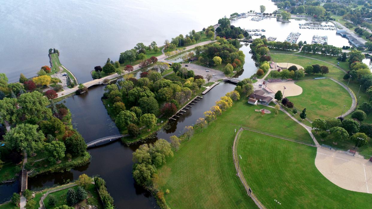 Oven Island at Lakeside Park in Fond du Lac.