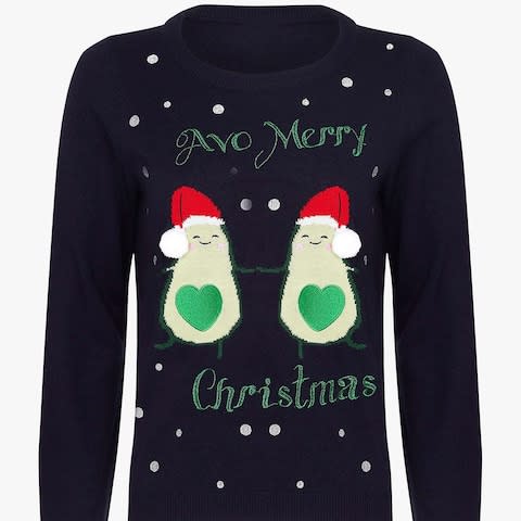 Avo Merry Christmas Jumper - Credit: John Lewis &amp; Partners