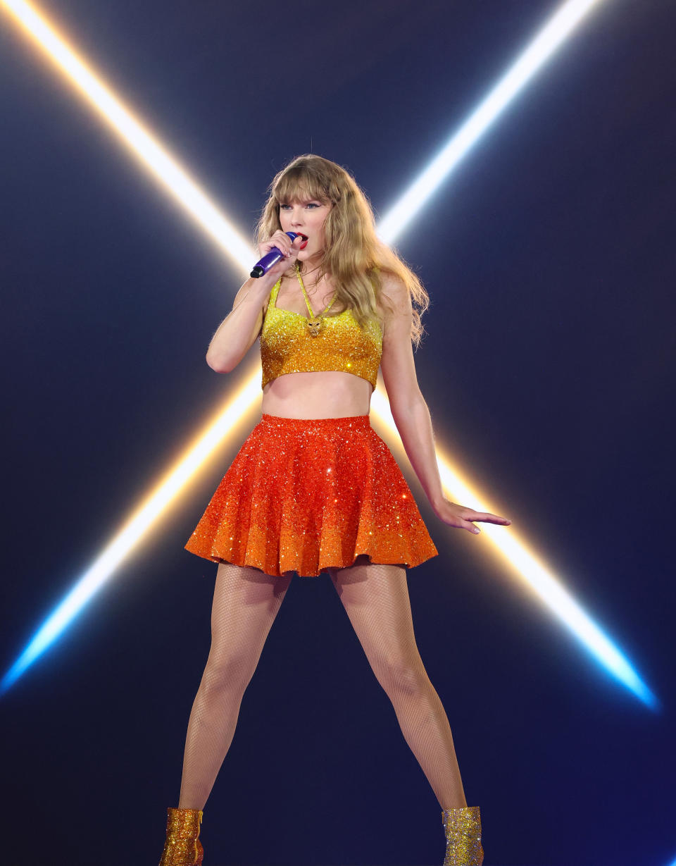 Taylor Swift performs during night four of the 