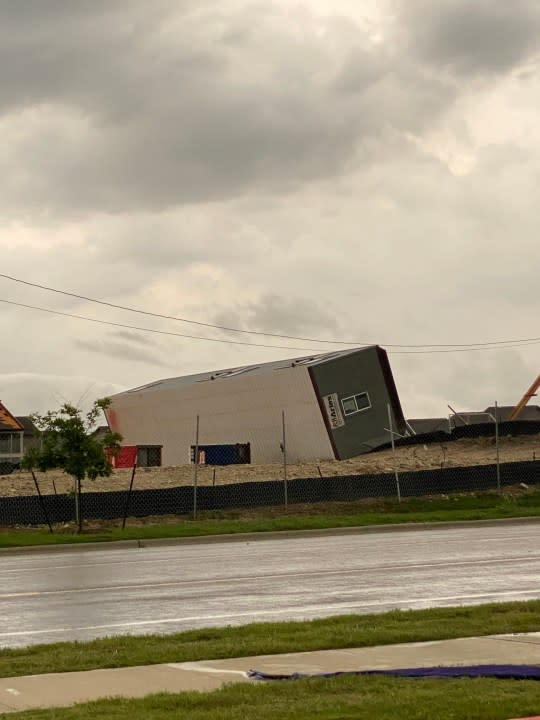 Storm damage in Temple (Courtesy Karen Rankin)