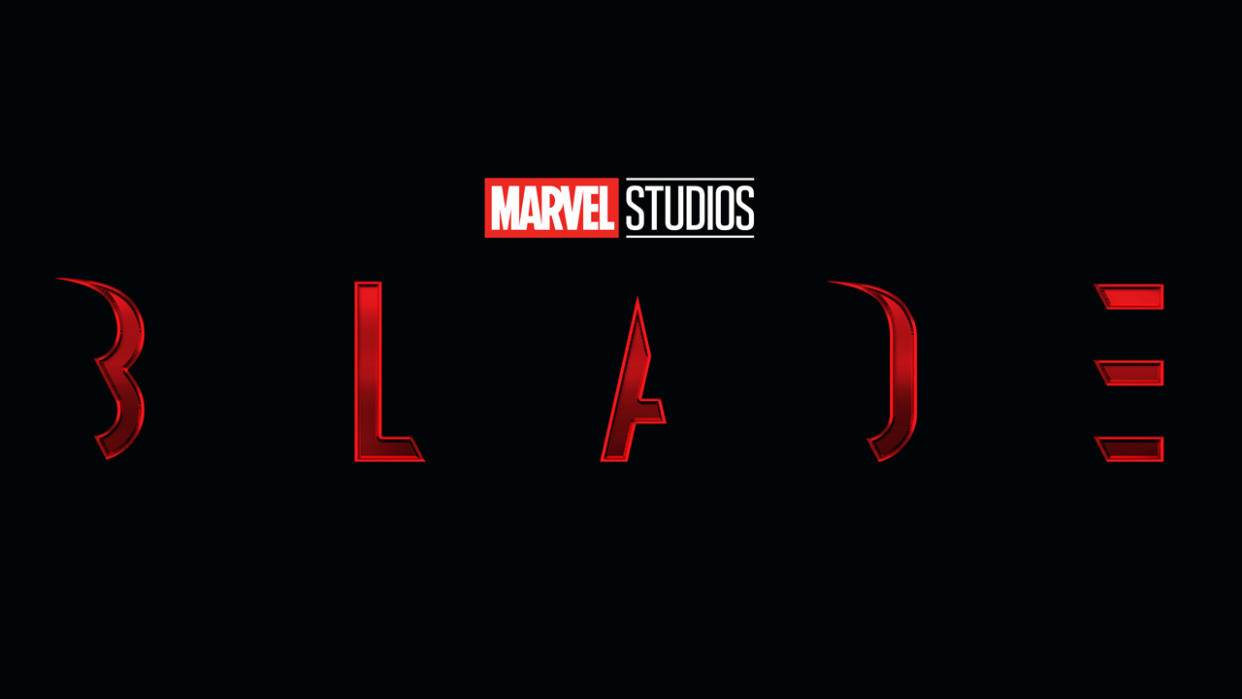  Blade logo marvel studios. 