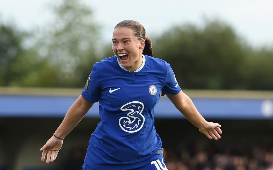 Fran Kirby -&nbsp;Chelsea vs Manchester City live: Score and latest updates from the Women's Super League - GETTY IMAGES