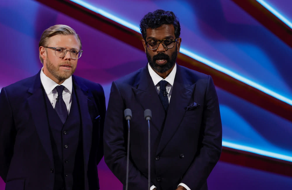 Rob Beckett and Romesh Ranganathan were hosting the show whilst they actually won an award credit:Bang Showbiz