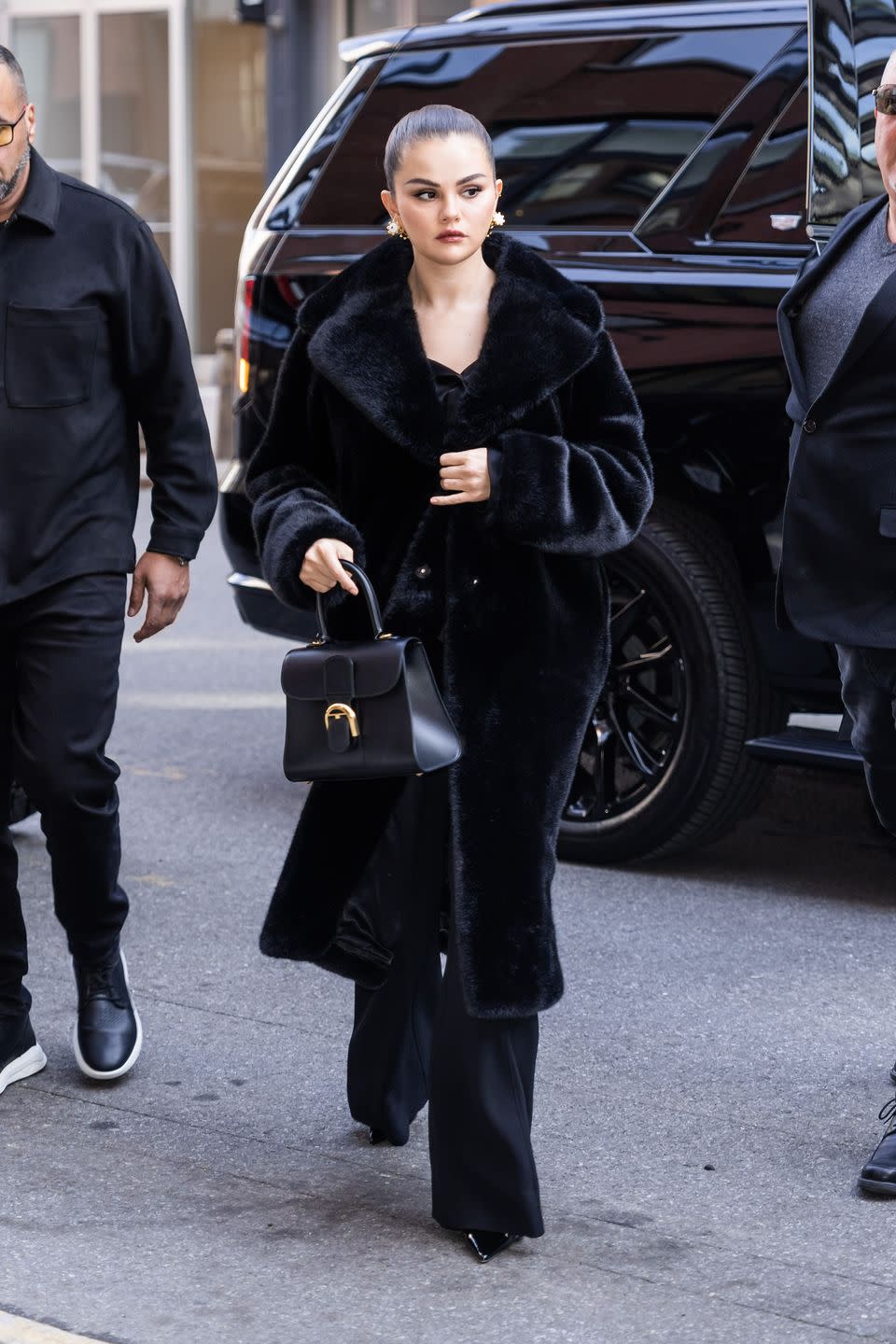 selena gomez in new york city on march 29, 2023