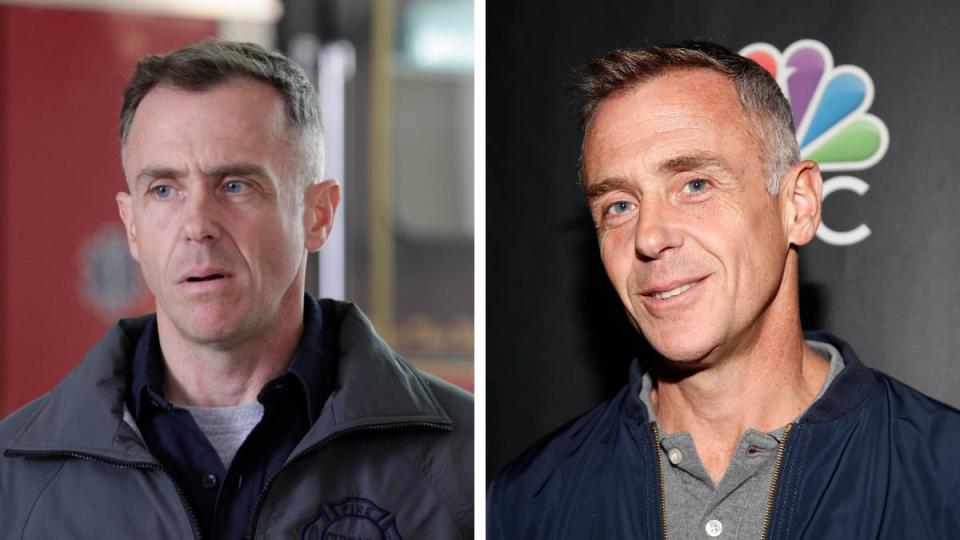 David Eigenberg as Christopher Herrmann (Chicago Fire cast)