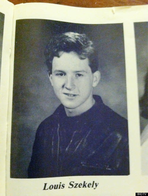 Funnyman Louis C.K. looks dramatically different from his high school days. 